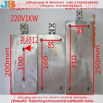 Hoe regel ik de temperatuur als ik de aluminium plaat wil verwarmen?